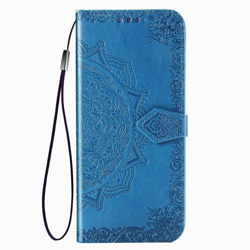 Kožený Kryt Na Sony Xperia 5 Středověká Mandala