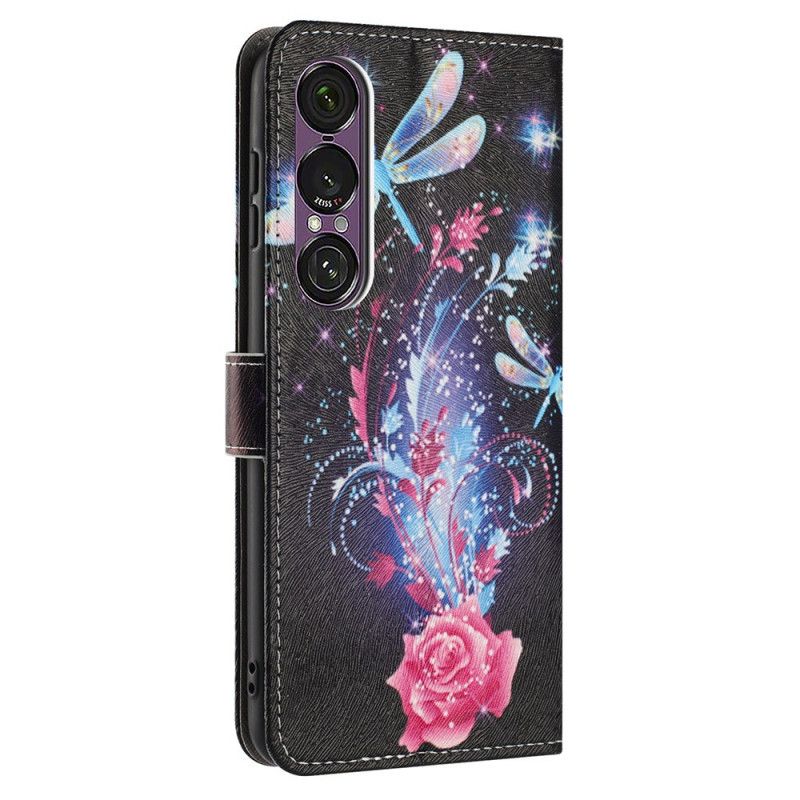 Kožený Kryt Sony Xperia 1 Vii Vážky