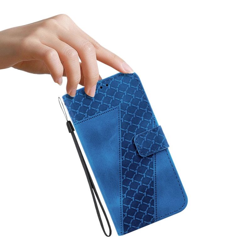 Kožený Kryt Sony Xperia 10 Vi Design 7 S Popruhem
