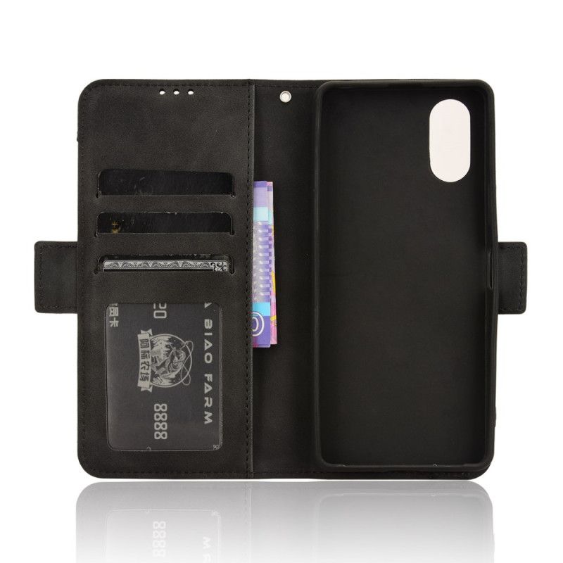 Kožený Kryt Sony Xperia 10 Vi Multi-cards