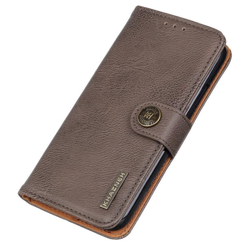 Kožený Kryt Sony Xperia 10 Vi Retro Umělá Kůže Khazneh
