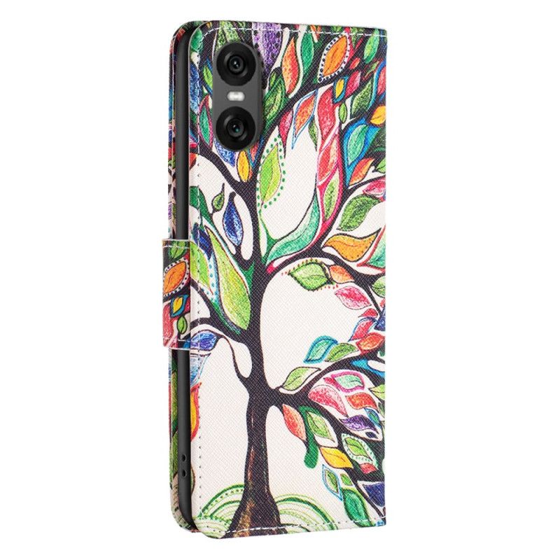 Kožený Kryt Sony Xperia 10 Vi Strom Života