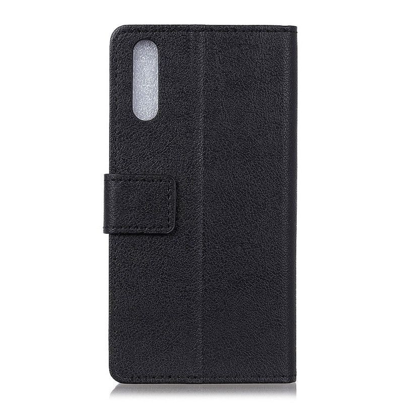 Kožený Kryt Sony Xperia L4 Klasická Imitace Kůže