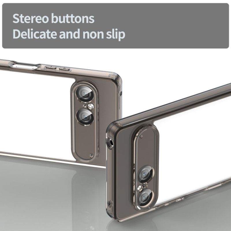 Kryt Na Sony Xperia 10 Vii Průhledný Silikon