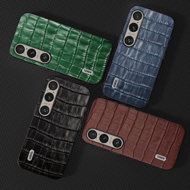 Kryt Sony Xperia 1 Vi Krokodýlí Textura Abeel