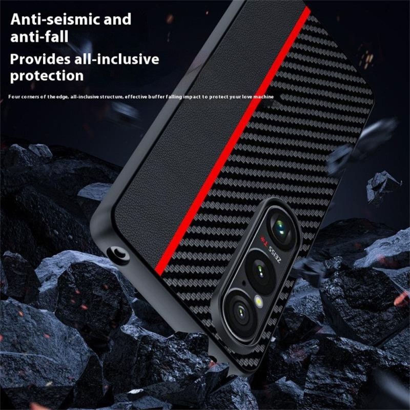 Kryt Sony Xperia 1 Vii Uhlíkové Vlákno