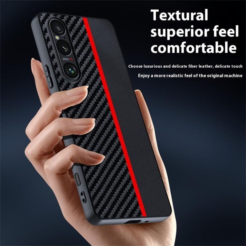 Kryt Sony Xperia 1 Vii Uhlíkové Vlákno