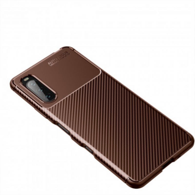 Kryt Sony Xperia 10 Iii Hadice Z Uhlíkových Vláken