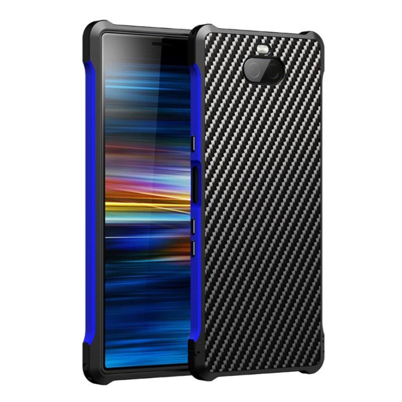 Kryt Sony Xperia 10 Plus Uhlíková Vlákna A Kov