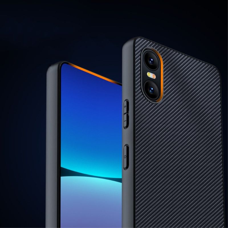 Kryt Sony Xperia 10 Vi Varianta Uhlíkových Vláken