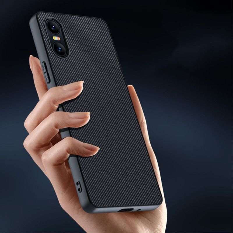Kryt Sony Xperia 10 Vi Varianta Uhlíkových Vláken