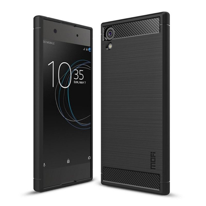 Kryt Sony Xperia Xa1 Imak Kartáčované Uhlíkové Vlákno