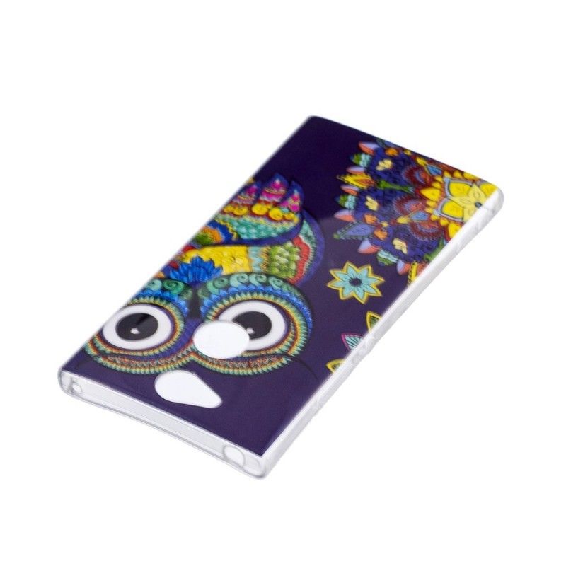 Kryt Sony Xperia Xa2 Fluorescenční Mandala Sova