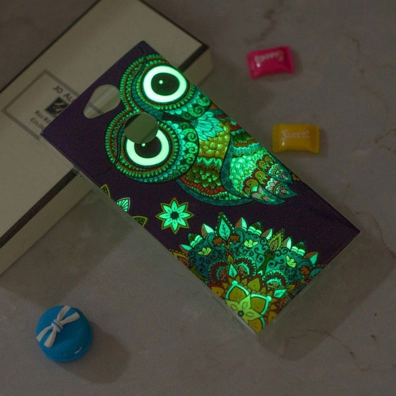 Kryt Sony Xperia Xa2 Fluorescenční Mandala Sova