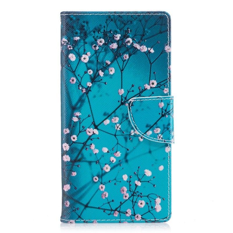 Peněženková Pouzdra Na Sony Xperia L1 Kvetoucí Strom