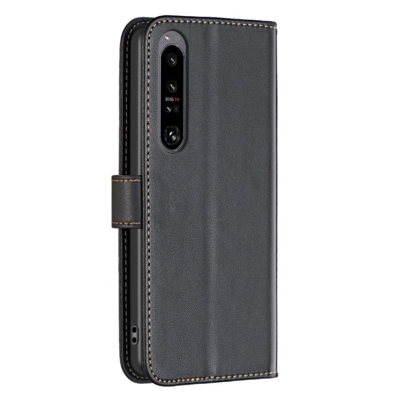Peněženková Pouzdra Sony Xperia 1 Vi Kryty Na Mobil Barva Binfen