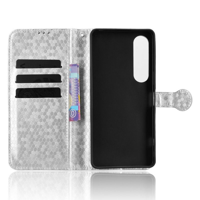 Peněženková Pouzdra Sony Xperia 1 Vii Kryty Na Mobil Lesklé Tečky