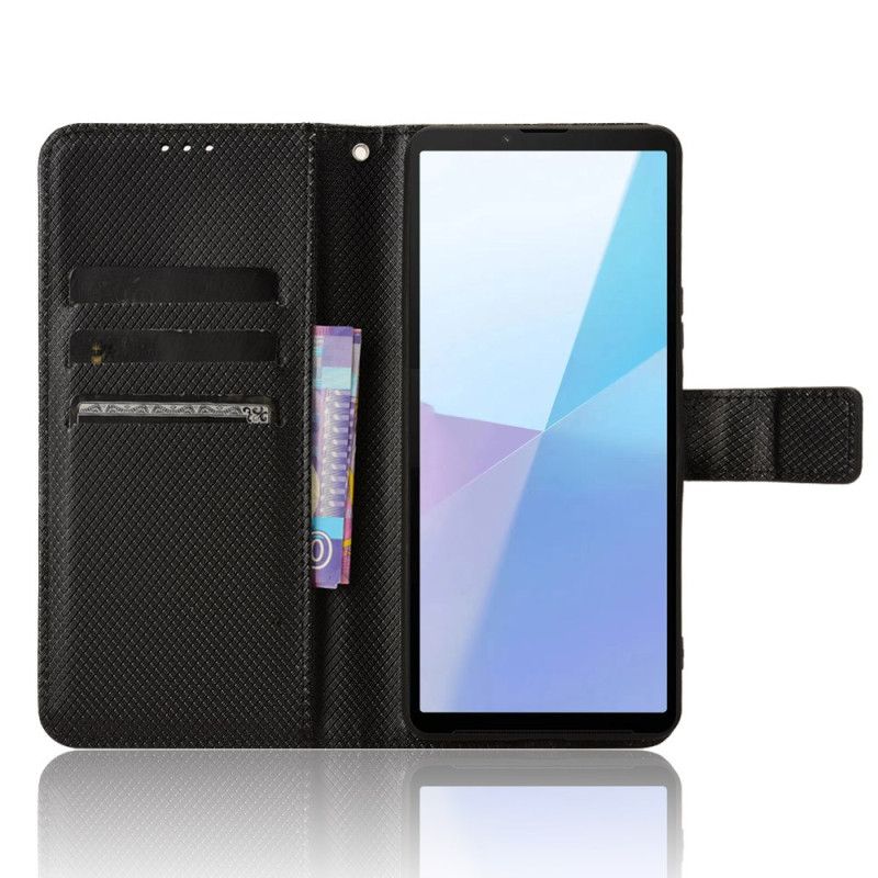 Peněženková Pouzdra Sony Xperia 10 Vi Kryty Na Mobil Popruhové Body