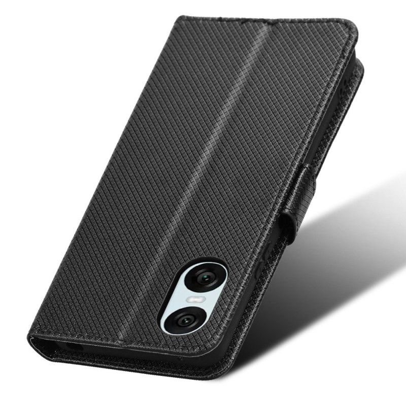 Peněženková Pouzdra Sony Xperia 10 Vi Kryty Na Mobil Popruhové Body