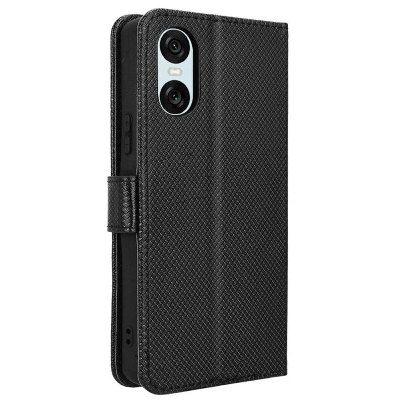 Peněženková Pouzdra Sony Xperia 10 Vi Kryty Na Mobil Popruhové Body