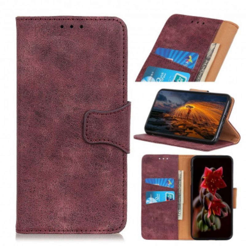 Peněženková Pouzdra Sony Xperia 5 Iii Stará Oboustranná Magnetická Klapka
