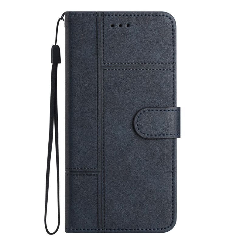 Flipové Pouzdro Na Xiaomi 12 Lite Na Lana Strappy Obchodní Styl