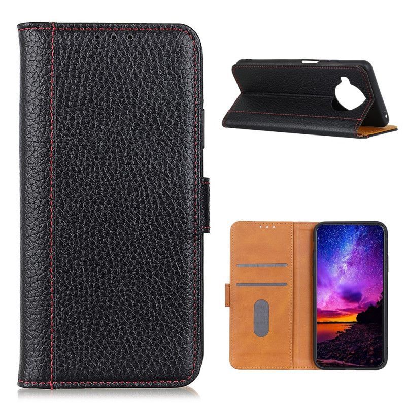Flipové Pouzdro Na Xiaomi Mi 10t Lite 5g / Redmi Note 9 Pro 5g Efekt Liči Kůže