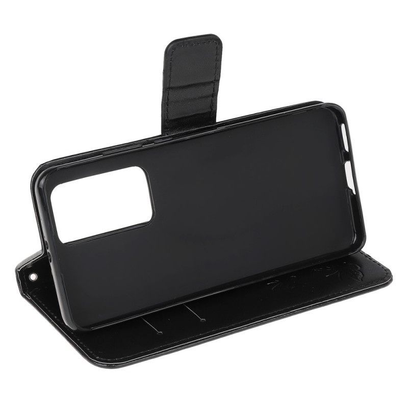 Flipové Pouzdro Na Xiaomi Mi 10t / 10t Pro Asijští Motýli A Květiny