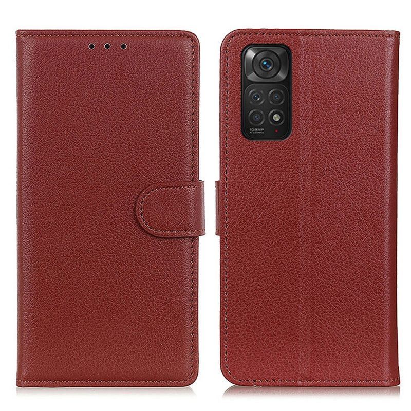 Flipové Pouzdro Na Xiaomi Redmi Note 11 / 11S Tradičně Liči