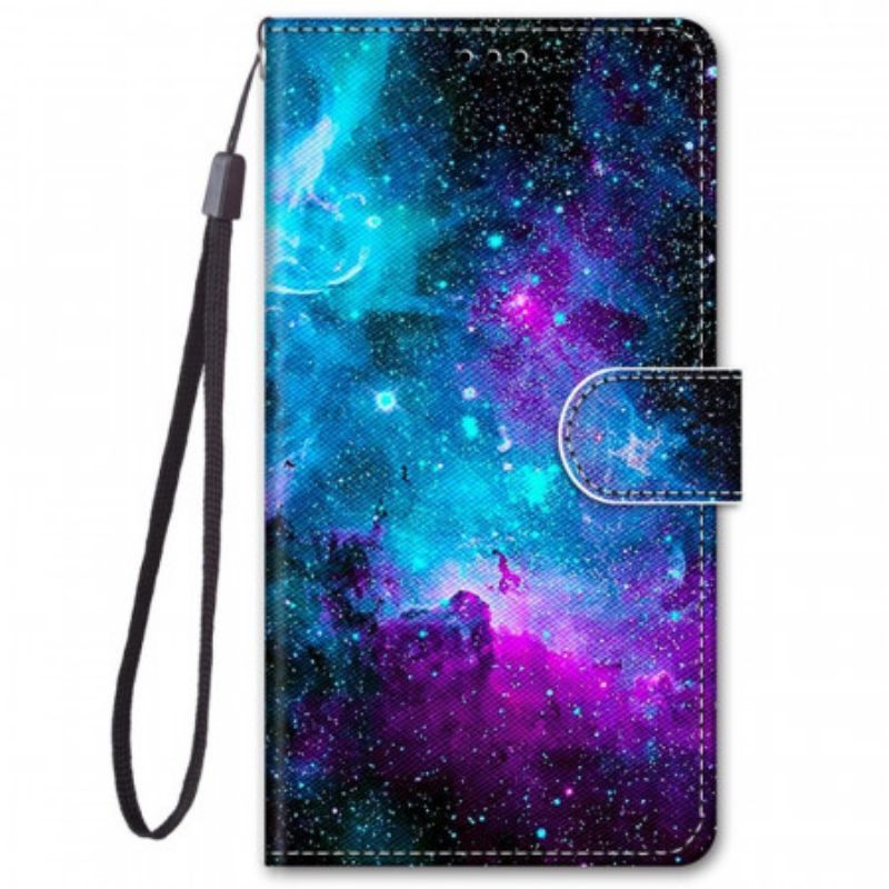 Flipové Pouzdro Na Xiaomi Redmi Note 11 Pro Plus 5G Kosmické Nebe