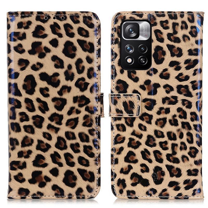 Flipové Pouzdro Na Xiaomi Redmi Note 11 Pro / Note 11 Pro Plus Leopard