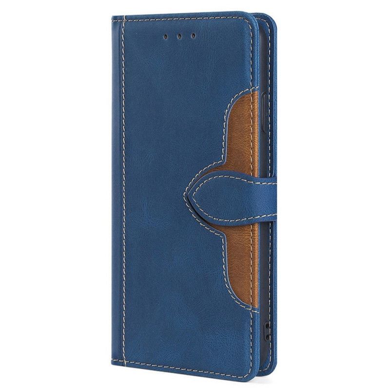 Flipové Pouzdro Na Xiaomi Redmi Note 12 Pro Plus Dvoubarevná Květinová