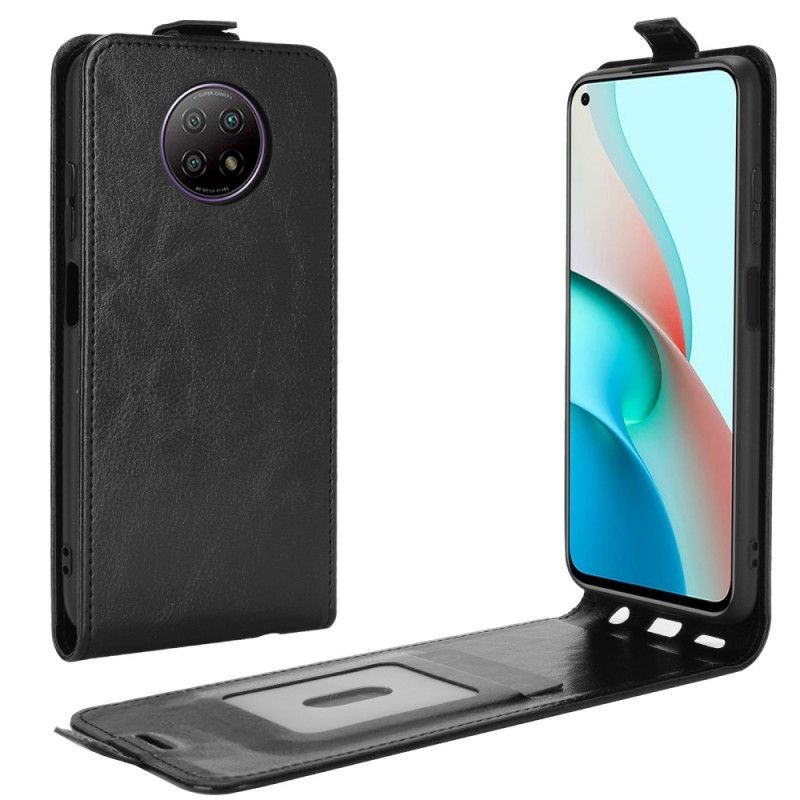 Flipové Pouzdro Na Xiaomi Redmi Note 9 5g / Note 9t 5g Svislá Chlopeň S Koženým Efektem