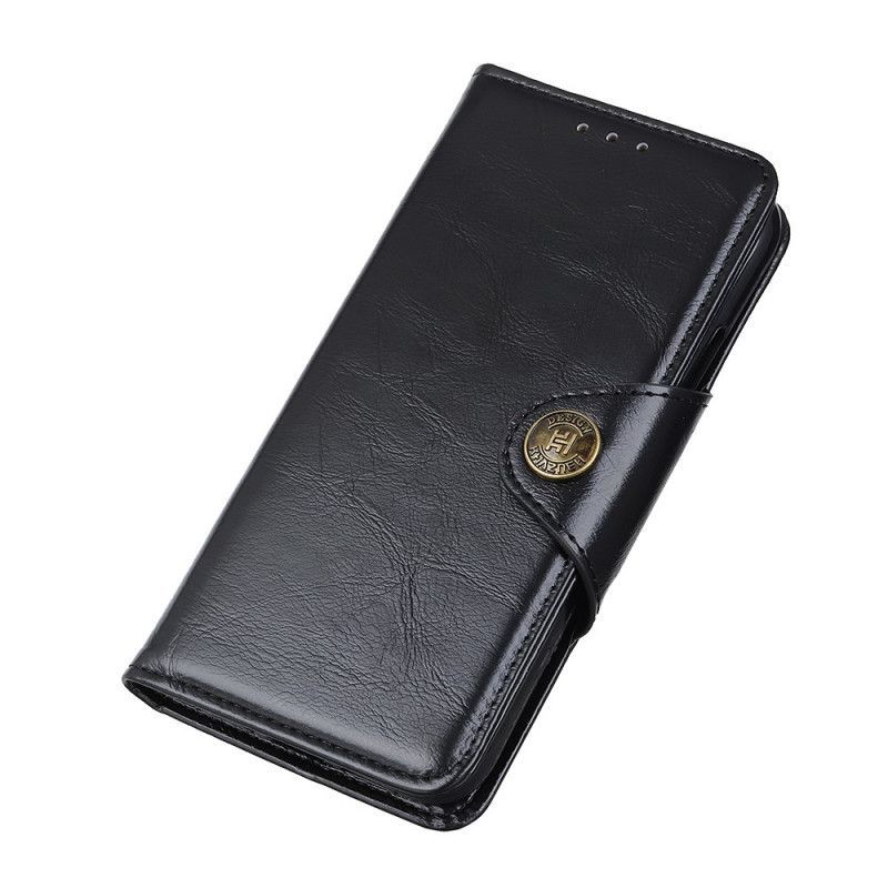 Flipové Pouzdro Xiaomi Mi 10 Lite Khazneh Lesklá Umělá Kůže