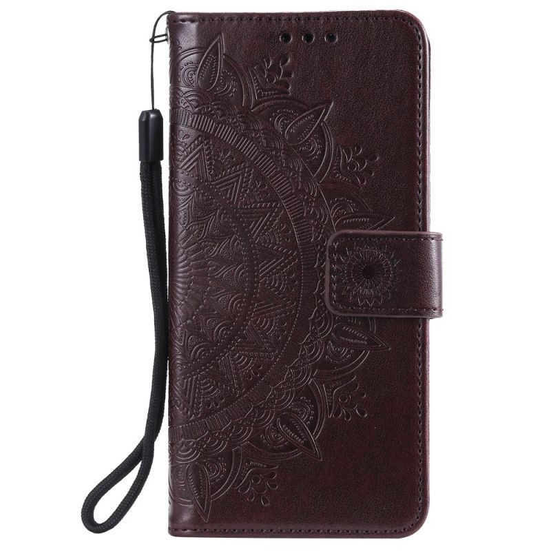 Flipové Pouzdro Xiaomi Mi 10 Lite Sluneční Mandala