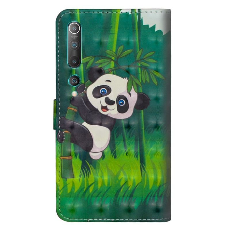 Flipové Pouzdro Xiaomi Mi 10 / 10 Pro Panda A Bambus