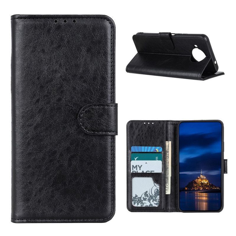 Flipové Pouzdro Xiaomi Mi 10t Lite 5g / Redmi Note 9 Pro 5g Texturovaná Imitace Kůže