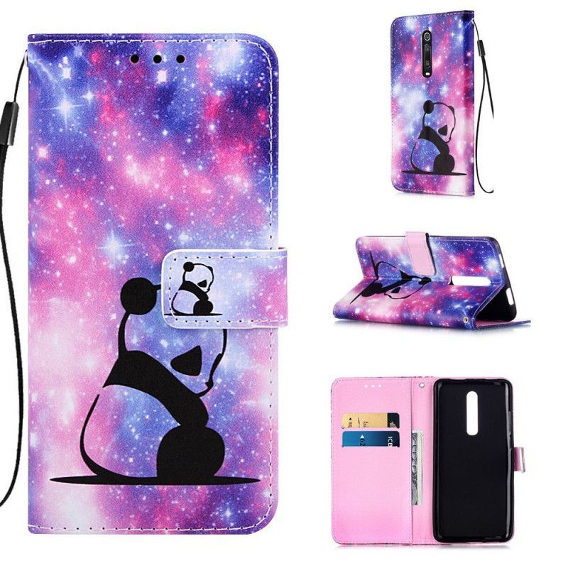 Flipové Pouzdro Xiaomi Mi 9t / Mi 9t Pro Pandí Galaxie