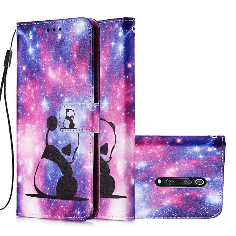 Flipové Pouzdro Xiaomi Mi 9t / Mi 9t Pro Pandí Galaxie