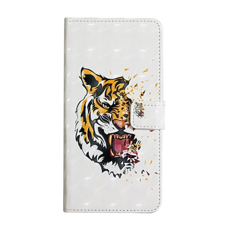 Flipové Pouzdro Xiaomi Mi Note 10 Lite Magický Divoký Tygr