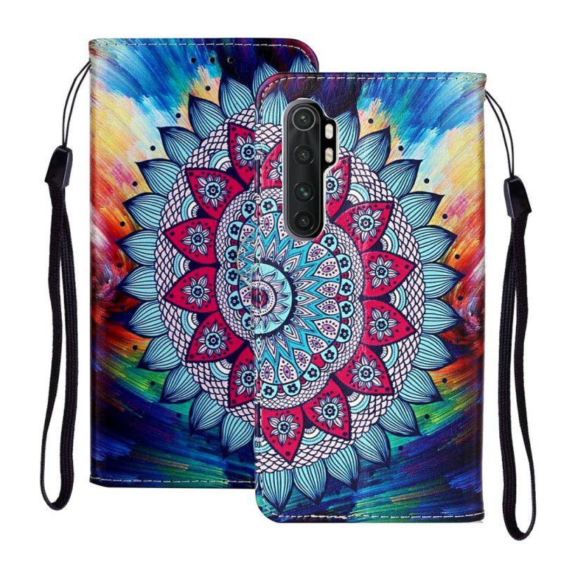 Flipové Pouzdro Xiaomi Mi Note 10 Lite Ultra Barevná Mandala