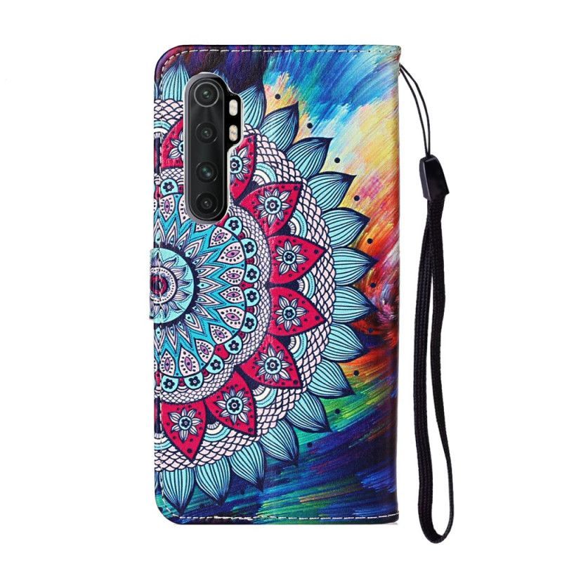 Flipové Pouzdro Xiaomi Mi Note 10 Lite Ultra Barevná Mandala