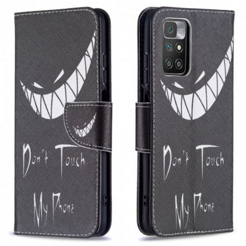 Flipové Pouzdro Xiaomi Redmi 10 Ďábelský Telefon