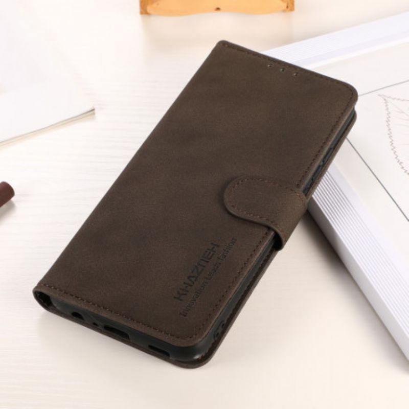 Flipové Pouzdro Xiaomi Redmi 10 Efekt Khazneh Textury Kůže