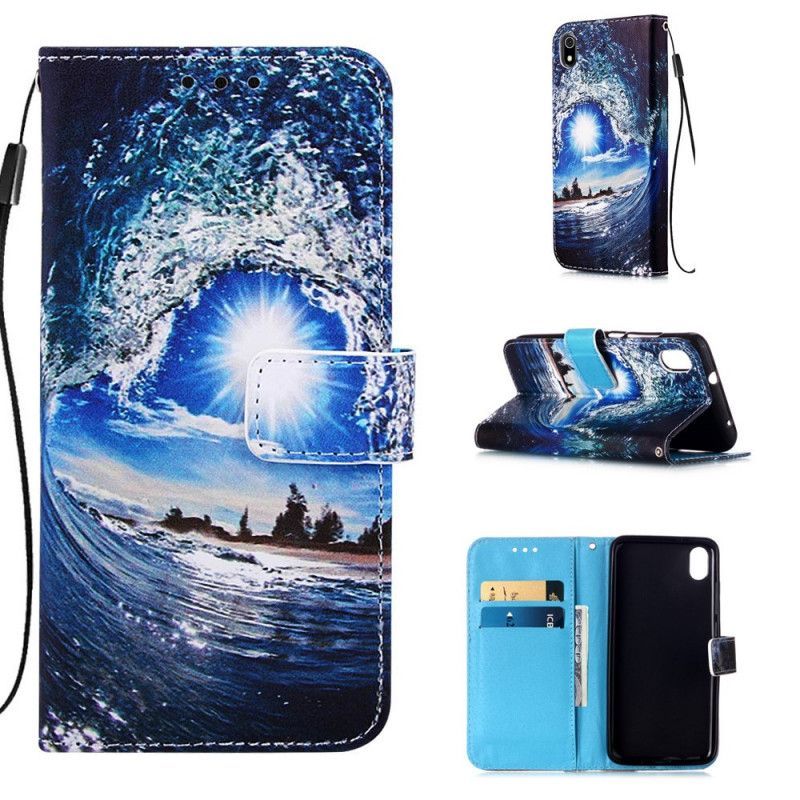 Flipové Pouzdro Xiaomi Redmi 7a Krajina Snění S Popruhem