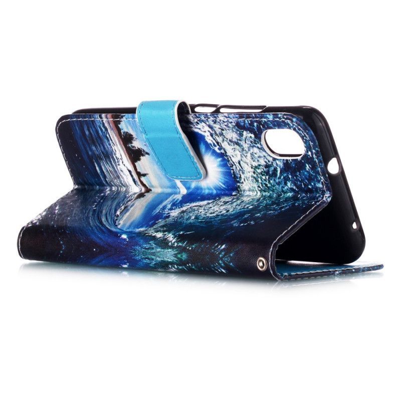 Flipové Pouzdro Xiaomi Redmi 7a Krajina Snění S Popruhem