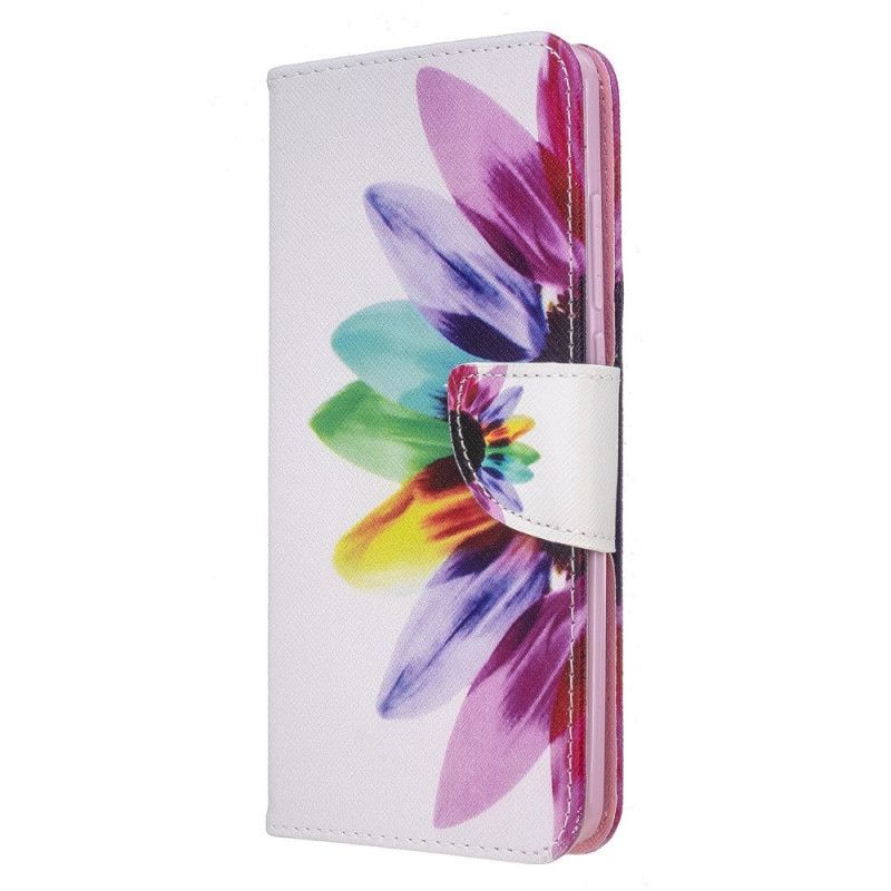 Flipové Pouzdro Xiaomi Redmi 8 Akvarelová Květina