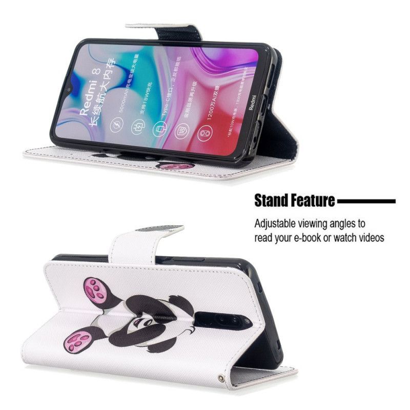 Flipové Pouzdro Xiaomi Redmi 8 Panda Zábava