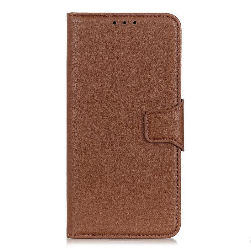 Flipové Pouzdro Xiaomi Redmi 9 Litchi Kožená Spona