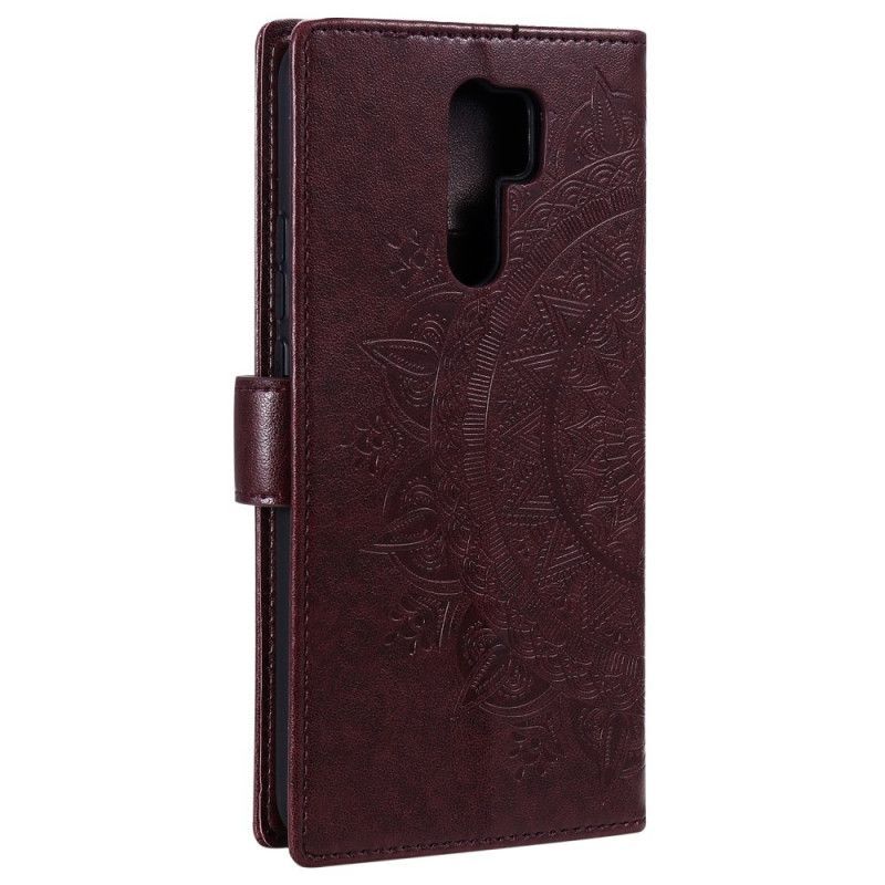 Flipové Pouzdro Xiaomi Redmi 9 Sluneční Mandala